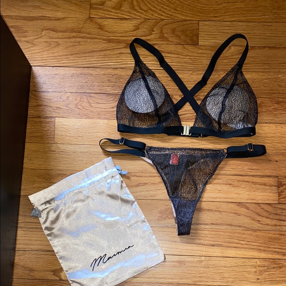 NWOT Maimia Black Lace 2 Piece Set - Picture 7 of 15